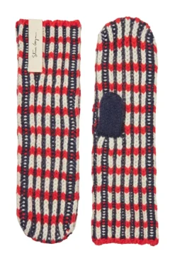 2425 Plaited Chunky Rib, Chunky Rib Mittenssg-aw25-a043-2425