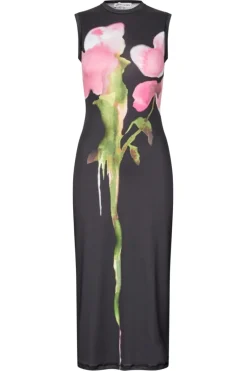 2244 Stocking Jersey, Elastic Tank Crewneck Dresssg-aw25-d104-2244