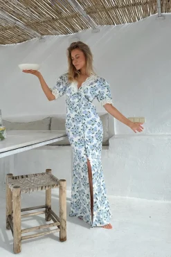 Agneteic Long Dress A23810