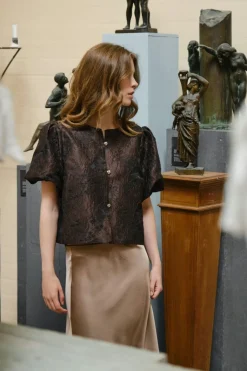 Aisa Brocade Blouse 166369