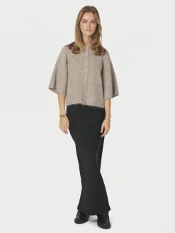 Amaya Fluffy Knit Cardigan 167529