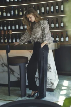 Aminacc Logo Shimmer Pant 31668