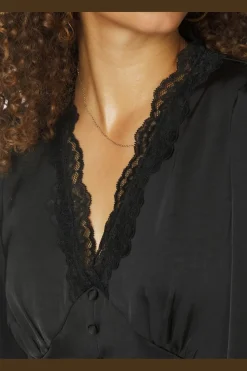 Anio Heavy Sateen Dress 167048