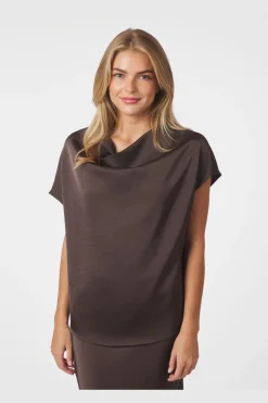 Annabeth Heavy Sateen Tee 161907