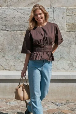 Annegret Poplin Blouse 162365