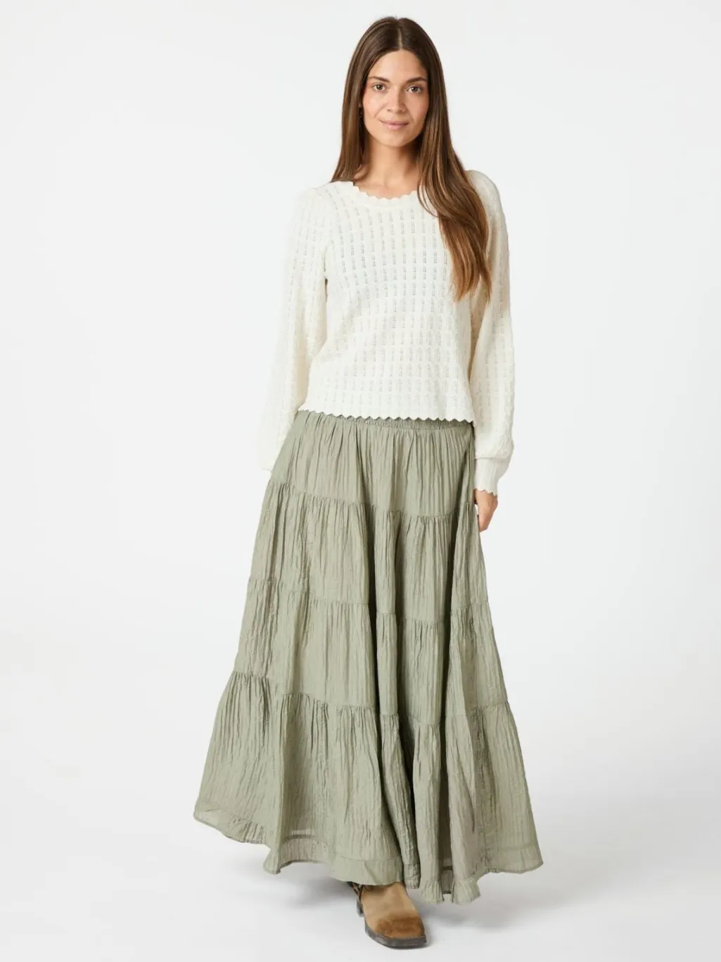 Asta Crepe Skirt 164387
