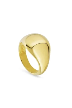 Atomic Dome Signet Ring