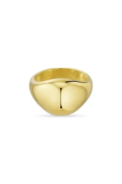 Atomic Dome Signet Ring