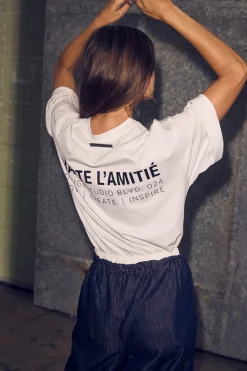 Back Logo Loose Tee HL10410