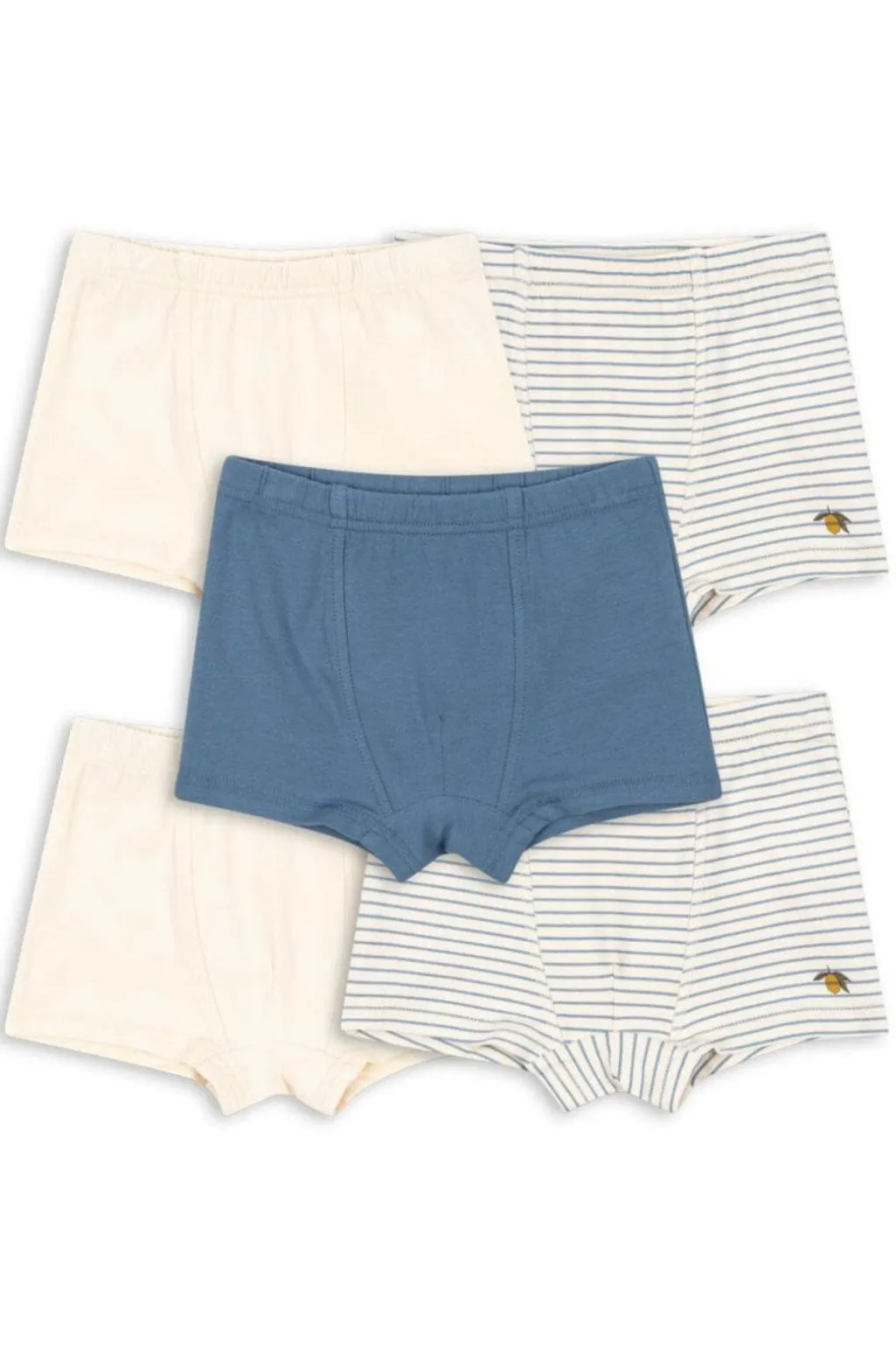 Basic 5 Pack Boy Boxers Gots Ks103698