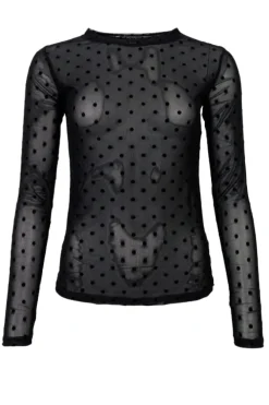 Bcjennie Dotted Mesh Blouse