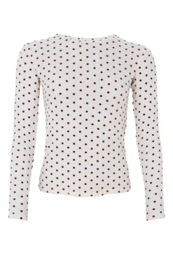 Bcjennie Dotted Mesh Blouse 40611