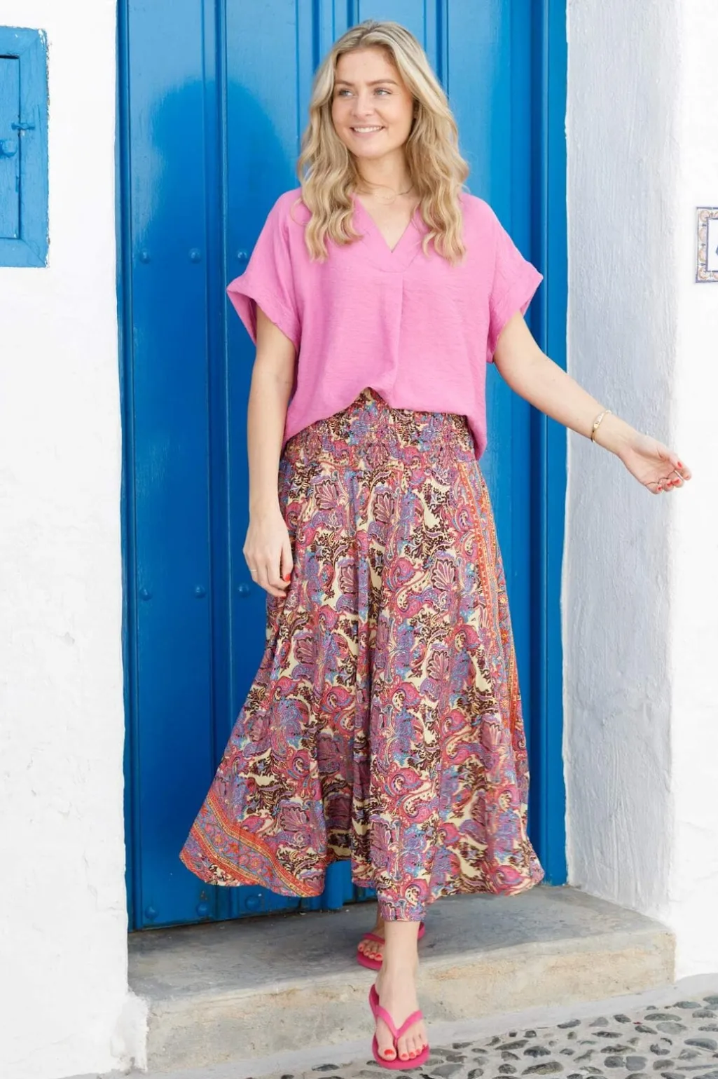 Bcluna Wide Smock Skirt 39217