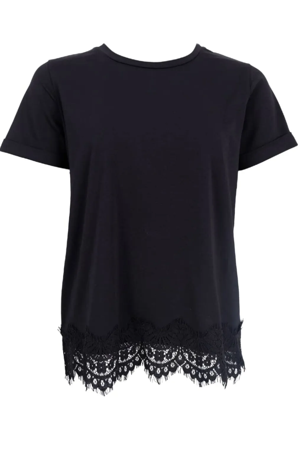 Bcmay Ss Lace Tee 40920