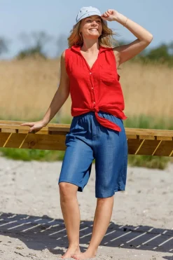 Bcmelina Sleeveless Tie Shirt 40911