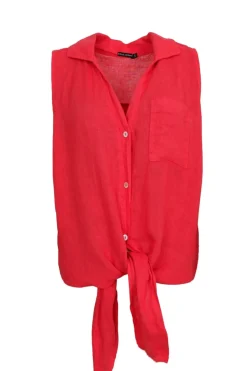 Bcmelina Sleeveless Tie Shirt 40911