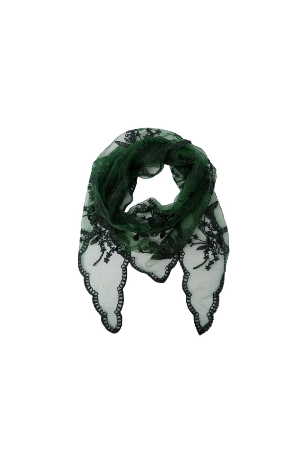 Bcmiriana Triangle Lace Scarf 3643