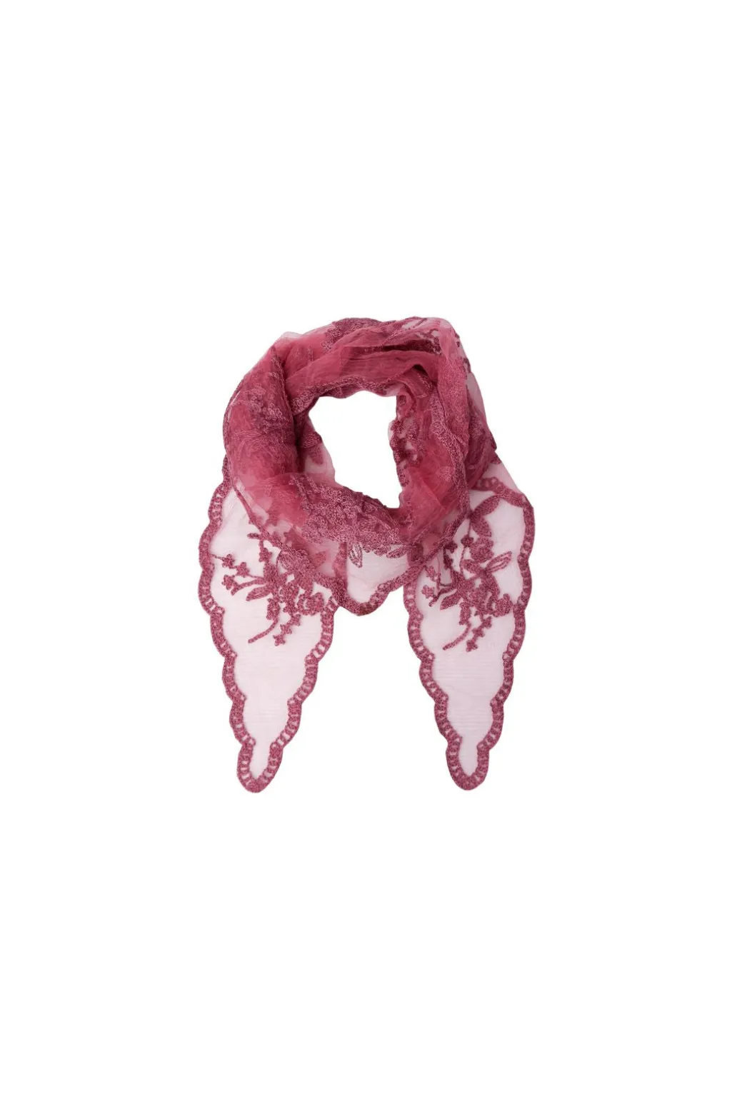 Bcmiriana Triangle Lace Scarf 3643