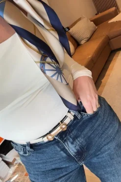 Belt With Metal Buckle CT3640016