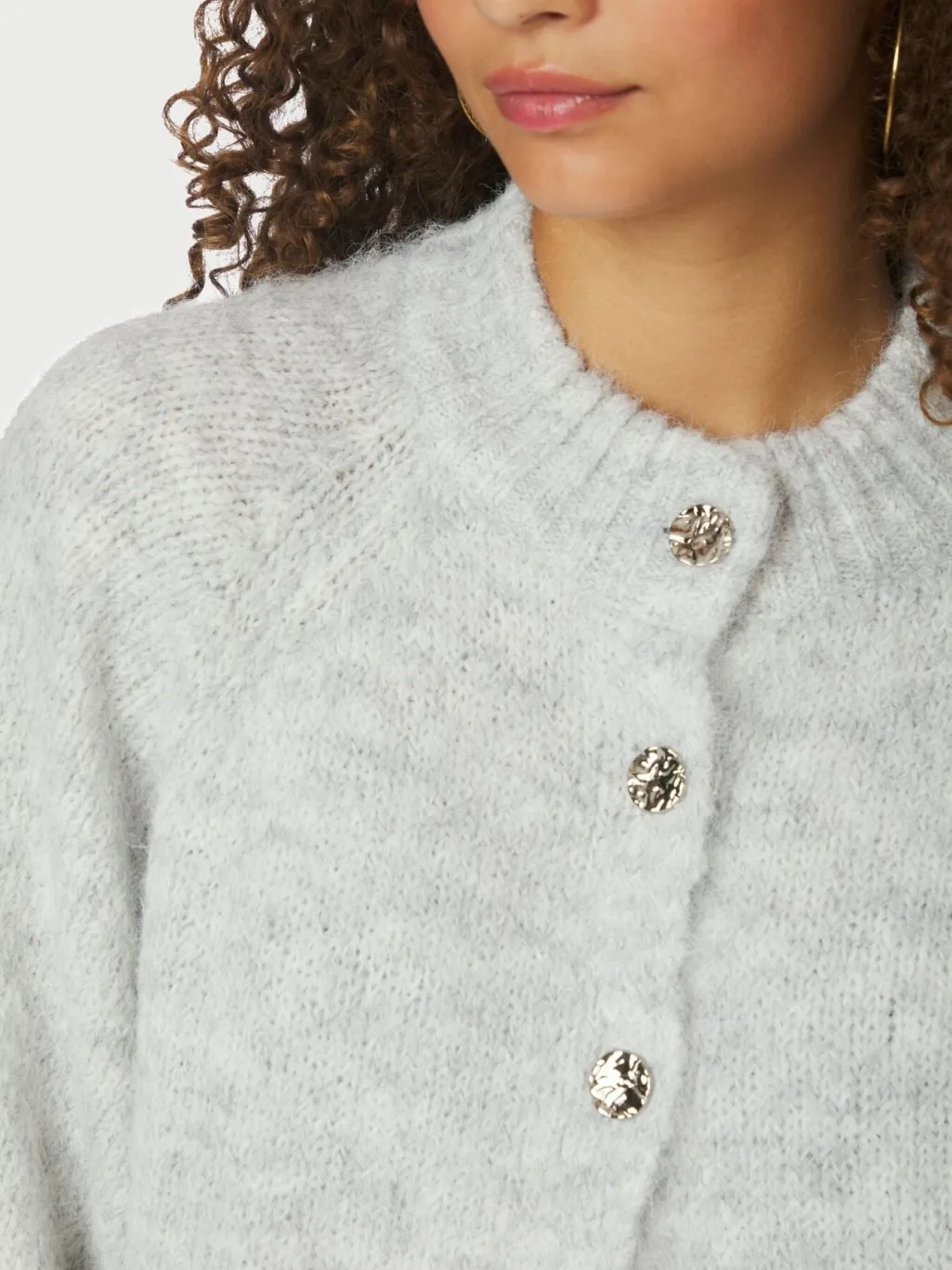 Benuta Fluffy Knit Cardigan 165816