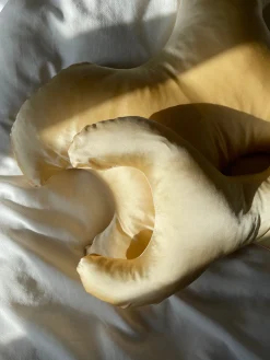 Betræk til La Petite 100% silke Gold