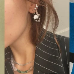 Big Dot Bella Moon With Blue Lagune Stone