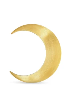 Big Half Moon Stud Left