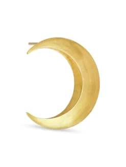 Big Half Moon Stud Left