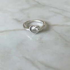 Big Tied Heart Ring BTHR-AW25-S