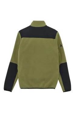 Blocked Zip Fleece 610209