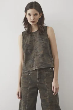 Camoucc Denim Top 35908