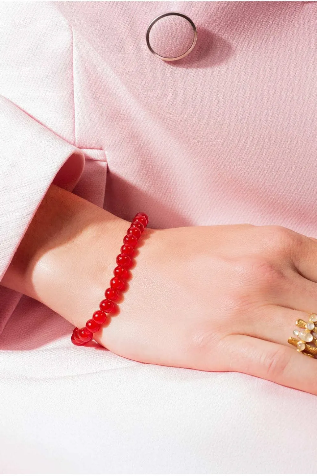 Candy Coral Berry S Bracelet VJ233-UBG-R-S