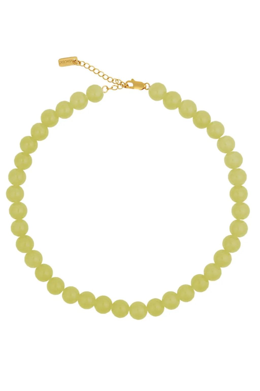 Candy Coral Lemon M Necklace VJ233-UNG-Y-M