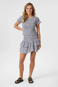 Carin Double Check Skirt 165124