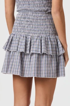 Carin Double Check Skirt 165124