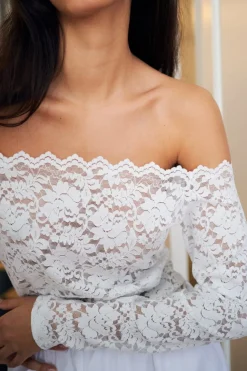 Casadi Lace Flower Blouse 162631