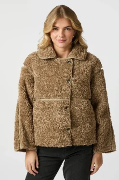 Castor Faux Fur Jacket 164862