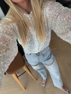 Classy Sequins Shirt