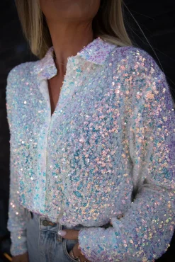 Classy Sequins Shirt