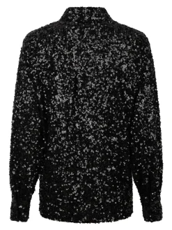 Classy Sequins Shirt 163336