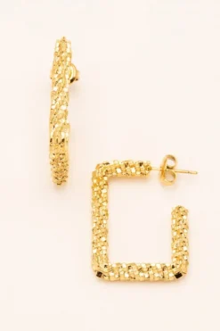 Cole Square Hoop Øreringe BM0504E0580