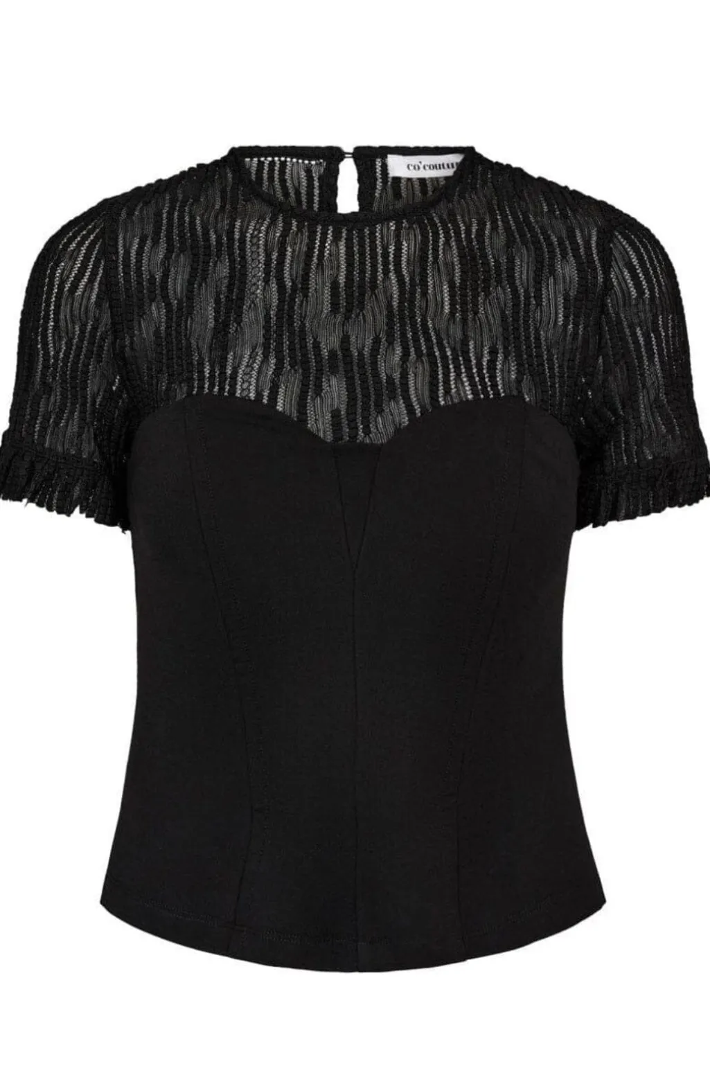 Coltoncc Lace Mix Top 35962