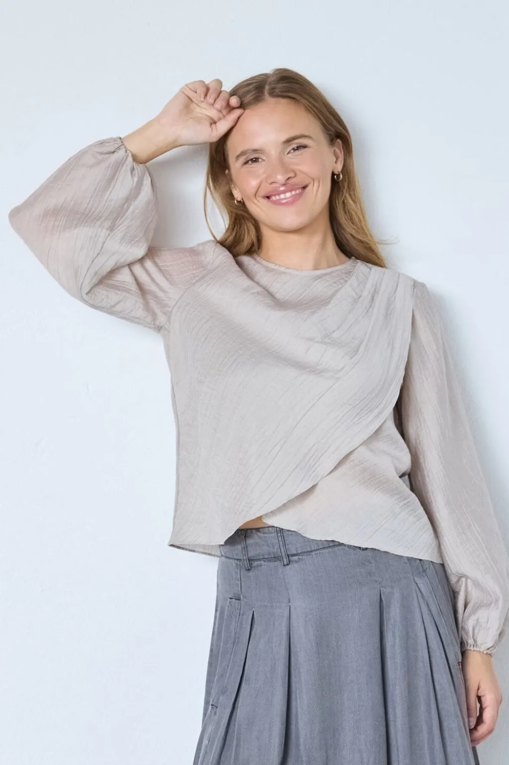 Connycc Drape Blouse 45004