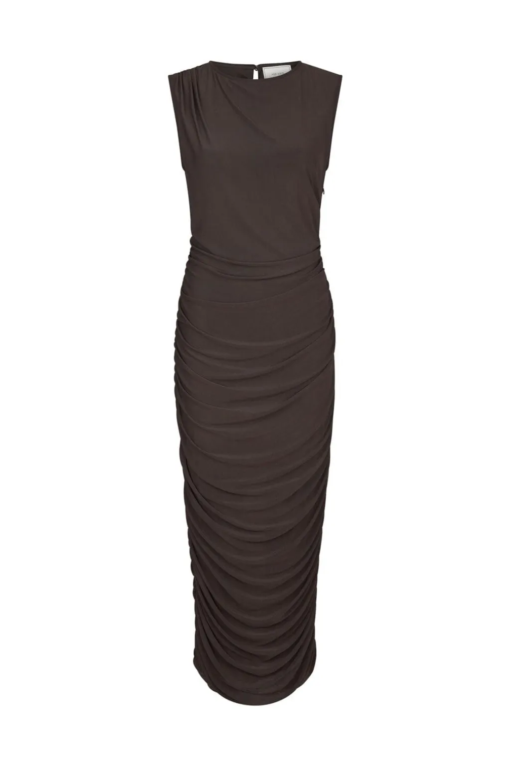 Corilina Solid Mesh Dress 166088