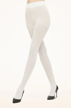 Cotton Rib Tights