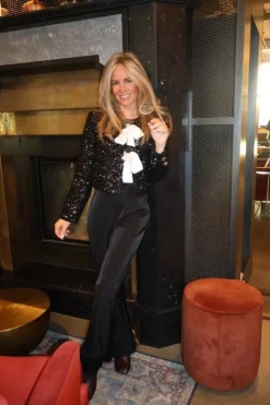 Darling Bow jacket (sequins)