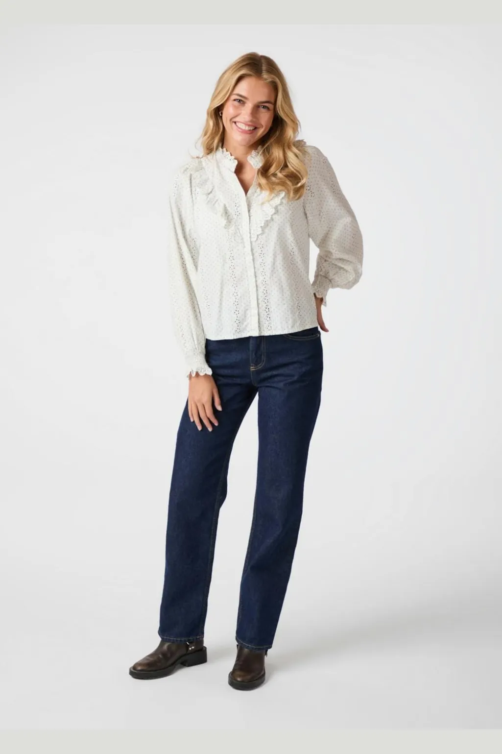 Degas Embroidery Blouse 163440