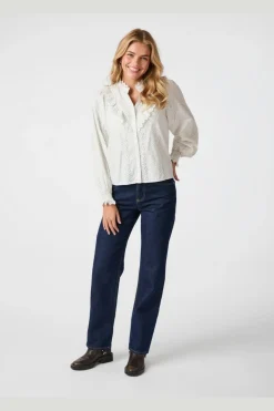 Degas Embroidery Blouse 163440