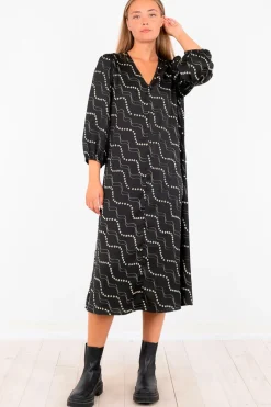 Delfina Flower Stripe Dress