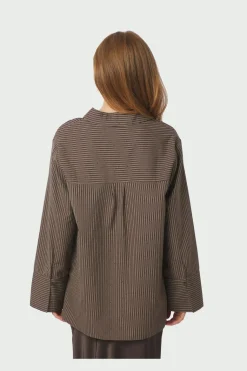 Dita Striped Line Shirt 166888